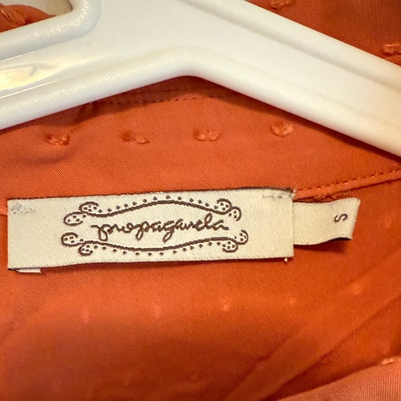 Universal Thread Rust Button-Down Shirt - Picture 2 of 2